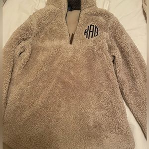 Charles River fluffy theta quarter zip